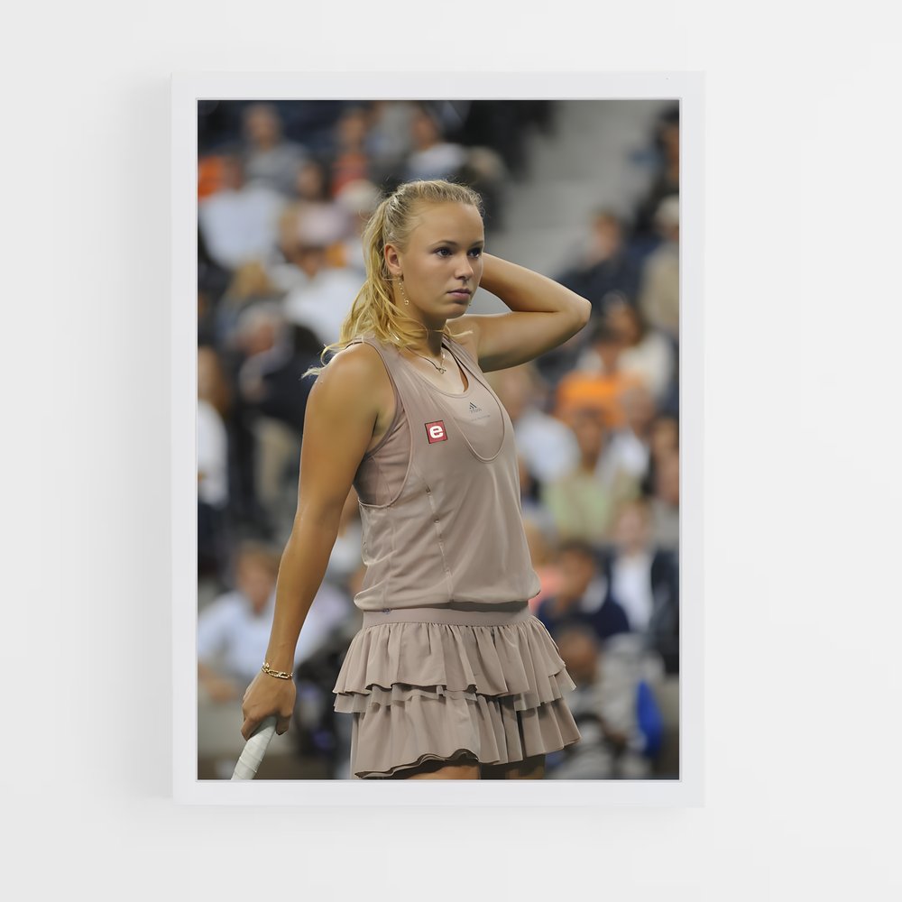 Poster Caroline wozniacki – affiche Tennis (vue 3)